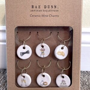 Rae Dunn wine charms